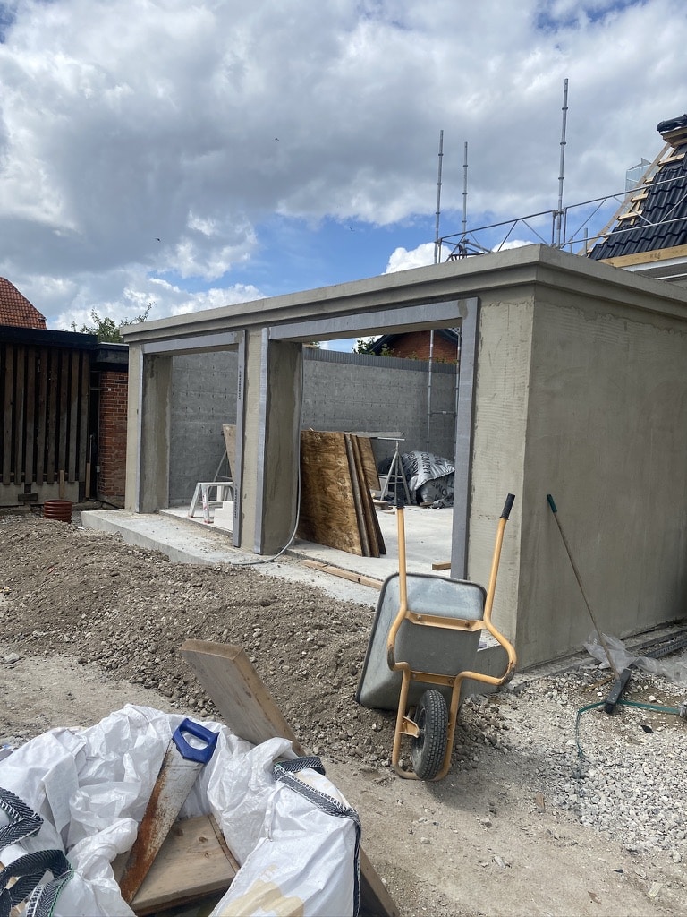 Murerarbejde på Amager